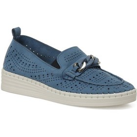 Resim Polaris 166781.z5fx Mavi Kadın Loafer 000000000101974710 Mavi 