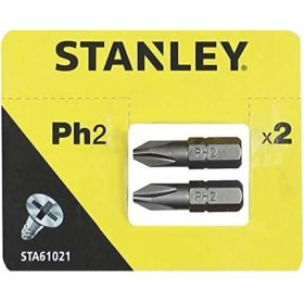 Resim STA61021/XJ Vidalama Uç, Metalik, 2 Adet, PH2X25MMX2. 