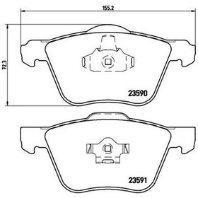 Resim Volvo S60 D5 On Fren Balatasi 2.4 2005-2010 Brembo P86022 