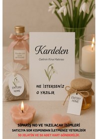 Resim 50 Adet Anahtarlık Kartı Ve Jelatin - Bileklik Kartı - Davetiye Kartı 10x15cm - Hediye Kartı Renkli 