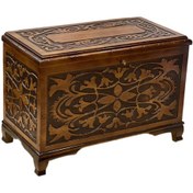 Resim Maraş Oyma Çeyiz Sandığı 