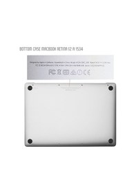 Resim Mcstorey Apple Uyumlu MacBook Ile A1534 Alt Kapak Bottom Case 2015/2016 500267669 