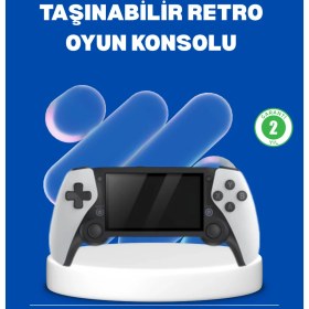 Resim Taşınabilir 4.3” Ekranlı Retro Oyun Cihazı 