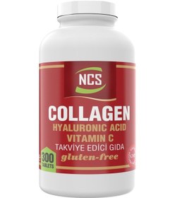 Resim Ncs Hidrolize Collagen Hyaluronic Acid C Vitamini 300 Tablet 