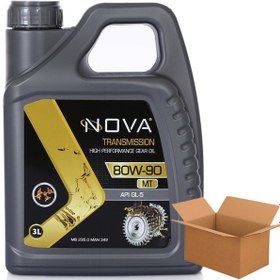 Resim Nova 80W-90 Apı GL-5 Şanzıman Diferansiyel Dişli Yağı 6 x 3 L 