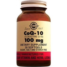 Resim Solgar Coenzyme Q-10 100 mg 30 Softjel (SKT 09/21) 