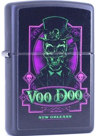 Resim Zippo Voodoo Skeleton Dizayn Çakmak 