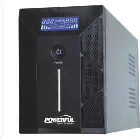 Resim Powerful PLD-3000 3000VA 3KVA 1800W LCD Panel Line Interactive Ups Kesintisiz Güç Kaynağı (Gaming UPS) 