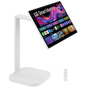 Resim LG 31.5" Swing 32U889SA-W 5ms 4K UHD IPS Dokunmatik Tekerlekli Standlı Smart Monitör 