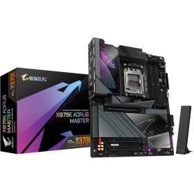 Resim Gıgabyte X870E Aorus Master Atx Anakart, Amd X870E Chipset, Ddr5 Bellek, Am5 Soket Tipi 