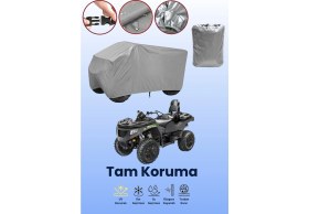 Resim Dokaca Gri Arctic Cat Trv 700 Xt Atv Brandası, Atv Koruyucu Örtüsü 