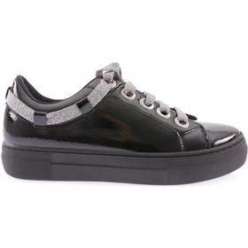 Resim Dgn 880-23y Kadin Simli İpli Bilekten Detayli Bağcikli Ayakkabi 880-1986-R8961 Siyah 