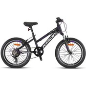 Resim Kron Xc75 20 Jant 7 Vites 28 CM V-fren Çocuk Bisikleti -Mat Siyah-Mor-Gri Siyah - Mor 