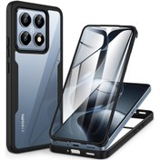 Resim Mi 14T Pro 4G 5G için Tam Darbeye Dayanıklı Ekran Koruma Kılıfı 