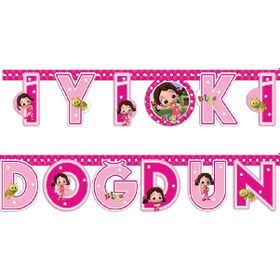 Resim Niloya Iyi Ki Doğdun Banner Yazı Doğum Günü Konsepti Süsleri 