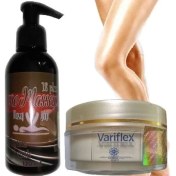 Resim Buğz Promasseur Plus Çikolata Aromalı Masaj Yağı-Variflex Krem ile 