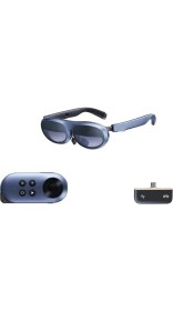 Resim Caqbfrnl 3D Akıllı Ar Gözlük, Oyun Görüntüleme Istasyonlu Telefon, Yansıtılan Ekranlı Vr Hepsi Bir Arada (Istasyon) 