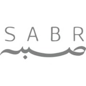 Resim Sabr Arapça ve Türkçe Sticker 17X17 cm Gri 