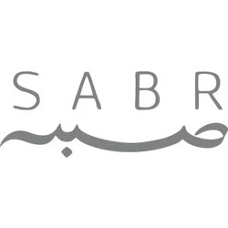 Resim Sabr Arapça ve Türkçe Sticker 17X17 cm Gri 