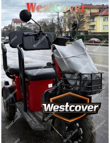 Resim WestCover Siyah Apec Apm5 Uyumlu Motor Çadırı,motosiklet Brandası 