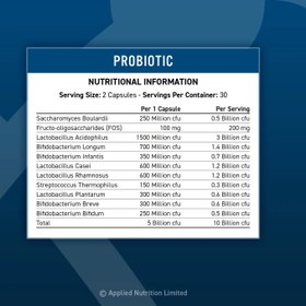 Resim Applied Nutrition Digest Multi Probiotic(Probiyotik) 60 Caps 