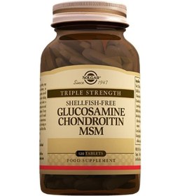 Resim Solgar Glucosamine Chondroitin Msm 120 Tablet 