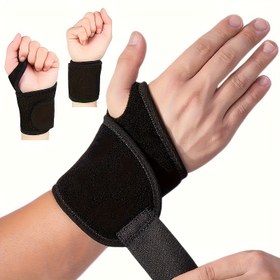 Resim 1 Ayarlanabilir Spor Bileklik - Nefes Alabilen PP Malzeme, Fitness ve Ağırlık Kaldırma için Uygun Ergonomik Destek - Unisex Sol/Sağ El Desteği, Sadece Elde Yıkanır 