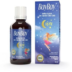 Resim Baybay Night Melisa Papatya İçeren Damla 50 ML 
