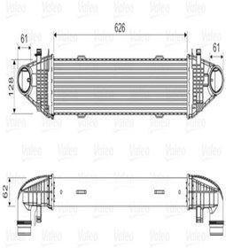 Resim Valeo 818616 Turbosarj Radyatoru W204 09-14 S204 09-14 C204 11- W212 09-15 C207 2045000100 (WC352444) 