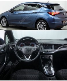 Resim Opel Astra K Otomatik Vites Topuzu Kılıfı El Yapımı Hakiki Der 