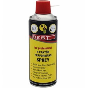 Resim Best 6 Faktör Yağlayıcı Pas Nem Önleyici Performans Spreyi 200 ml 