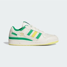 Resim Adidas Forum Low Cl Basketbol Ayakkabısı Owhıte/green/yellow 