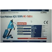 Resim Mercure Endüstriyel Karot Makinası Açılı Sehpa MC-7600 A 