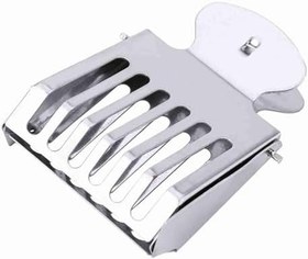 Resim Kikumi Metal Kraliçe Arı Yakalayıcı Klip Kafes Yakalama Aracı Arıcılık Ekipmanları Çelik (1 Paket) 