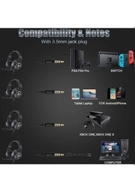 Resim Onikuma K19 Kulak Üstü Kablolu Oyuncu Kulaklığı 