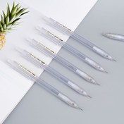 Resim Şık Şeffaf Mekanik Kurşun Kalem, 0.5mm/0.7mm İnce Uç, Altıgen Tutamak, Hafif - Yazma ve Çizim İçin İdeal 