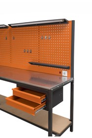 Resim PONİS METAL 3metre 4 Çekmeceli Çalışma Tezgahı 