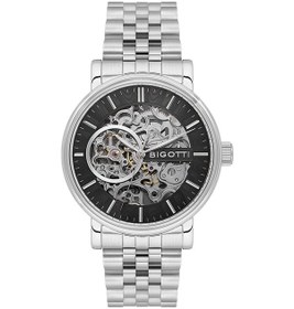 Resim Bigotti Erkek Kol Saati Esbg.b.10684-2 Metal Kordon 44 Mm Kasa Çapı Gümüş 