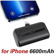Resim Newdery Küçük Taşınabilir Şarj Cihazı İphone Uyumlu 13/14/11/12 Pro Max/ipad Pd Hızlı Lightning Black 6000mah Siyah 