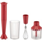 Resim Alessi Plisse Blender Seti Kırmızı 