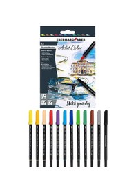 Resim Eberhard Faber Artist Color Eskiz Markörü 12 Renk Set 