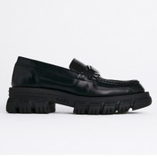 Resim KARL LAGERFELD Siyah Kadın Deri Loafer KL43823000 