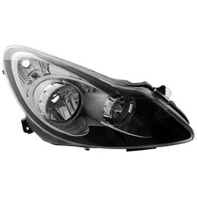 Resim Opel Corsa D Far Sağ Füme 2007-2010 Valeo Marka Uyumlu 