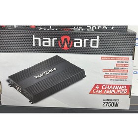 Resim CPR Hr-2950.4 HARWARD OTO ANFİ 4x50rms 2750 watt yeni nesil anfi 