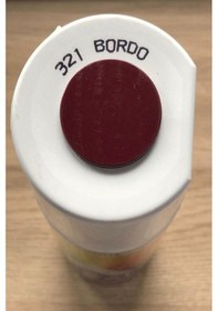 Resim Bordo 321 Alüminyum-ahşap-plastik-demir-metal-sprey Boyama 400 Ml 321-bordo 