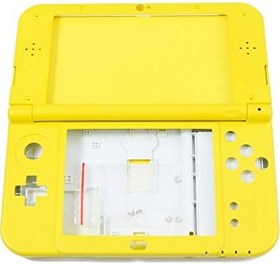 Resim Sunvalley Yeni 3DS XL LL DIY Konut Kılıf Kabukları Sınırlı Sarı Değiştirme, New3DSXL New3DSLL 3DSXL 3DSLL El Oyun Konsolları, Kişiselleştirilmiş PKM Edition Dış Ön Kapak Plakaları 5 ADET Set 