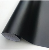 Resim Siyah-152x40 Cm-mat Siyah Vinil Film Araba Sarma Folyo Etiket Araç Sarar Konsol Bilgisayar Telefonu Kapak Cilt 