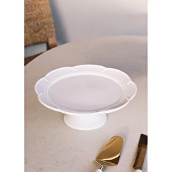 Resim Grande Pasta Kek Standı Beyaz 31x12 Cm Grd0014 