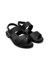 Resim Sandalet Kadın 86p1 Frau London Leather Nero Siyah 