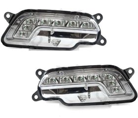 Resim Mercedes W212 Gündüz Sis Farı Led Sağ (L Tipi - Amg) 2009 Sonrası Uyumlu 